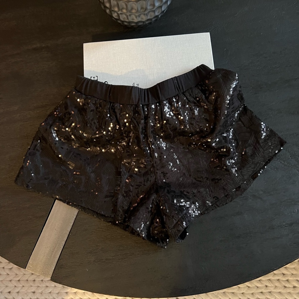 Anthropologie sequin bloomer shorts